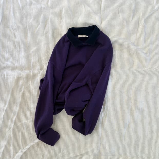  ▫️Armani Cashmere Collar Knit
