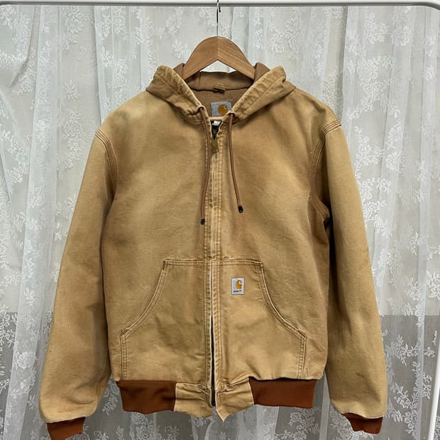 S) 칼하트 덕 액티브 자켓 브라운