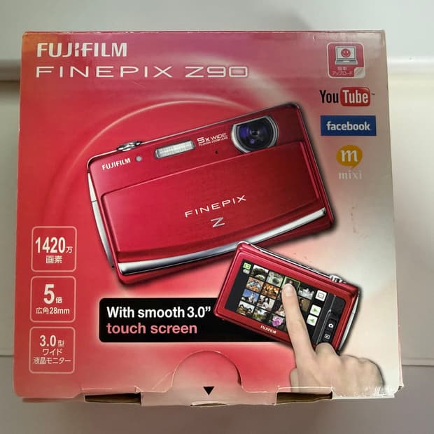 (미사용품) 후지 Finepix 파인픽스 Z90 디지털 카메라