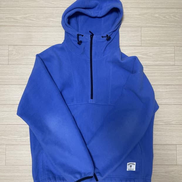 Fleece Hooded Pullover Violet