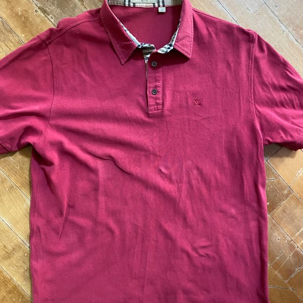 버버리 체크 카라티 XL (105)