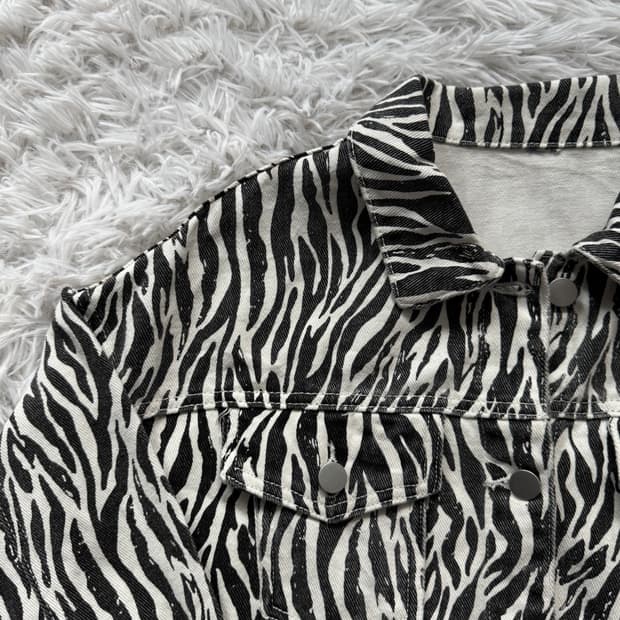 ZEBRA 일본빈티지 트러커 자켓 지브라 빈티지자켓 청자켓 데님자켓
