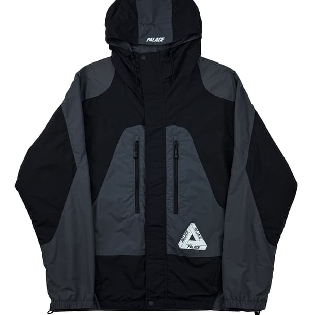 팔라스 파우더 자켓 블랙 그레이