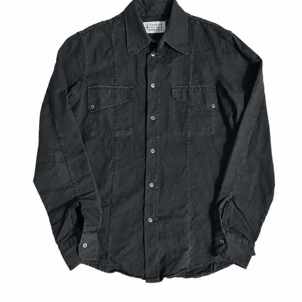 08AW Martin Margiela Back Flap Shirt 48