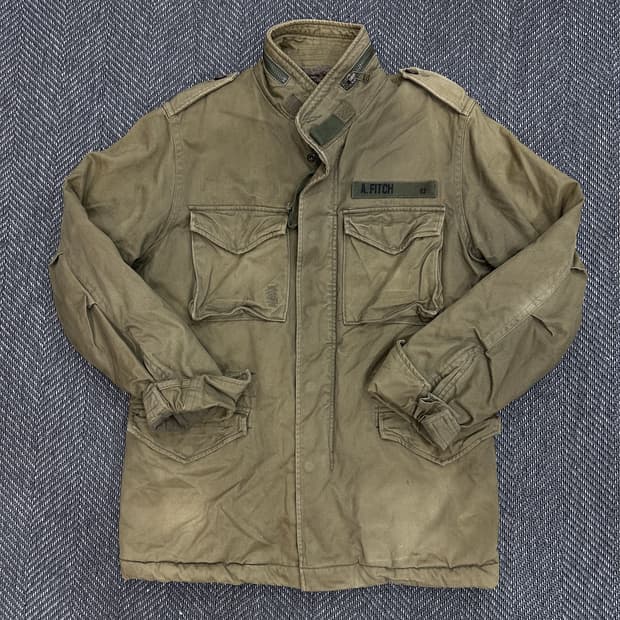 아베크롬비 야상 퍼 자켓