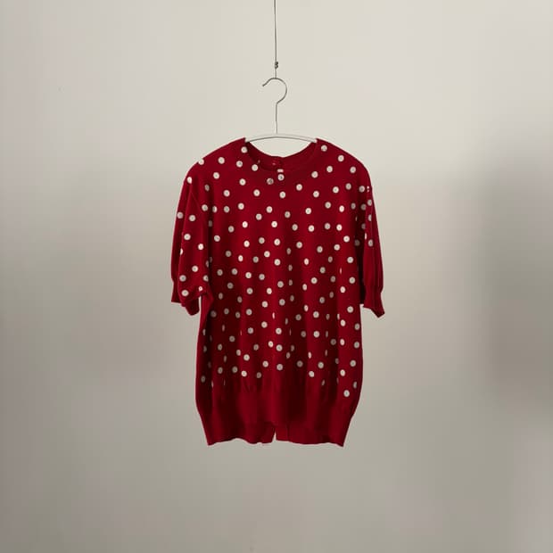 2way Dot Half Knit