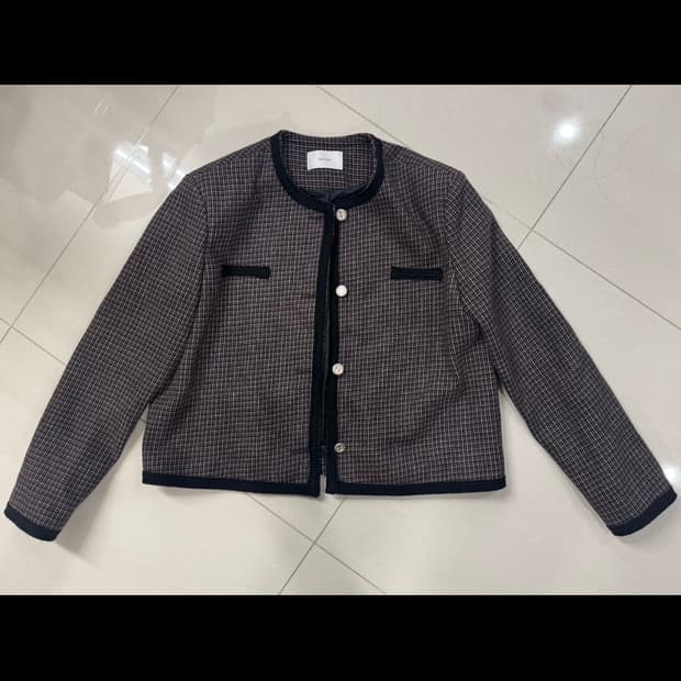 NOTED 트위드 자켓