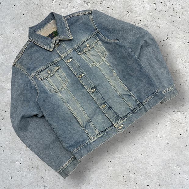 [105] 빈폴 빈티지 올드 데님 청자켓 B634