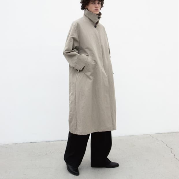 오브헤덴 트렌치 코트 베이지