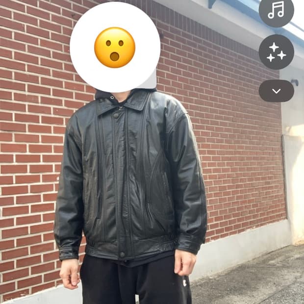 Vintage 가죽자켓