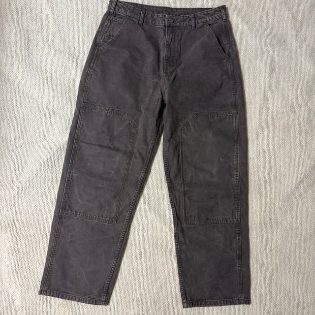 자라 블랙라벨 더블니 팬츠 34