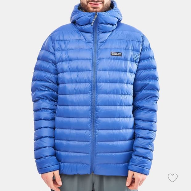 파타고니아 다운스웨터 후디 passage blue 