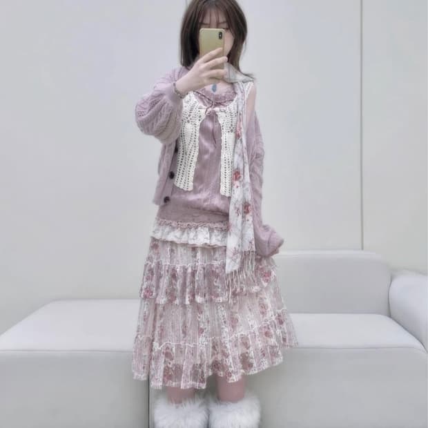 엑시즈팜 스커트