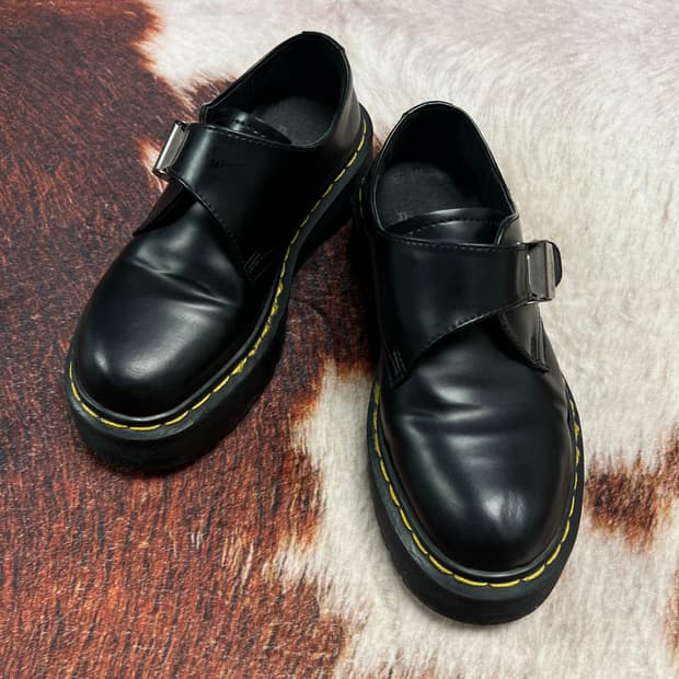 [240] 닥터마틴 1461 버클 로퍼 블랙