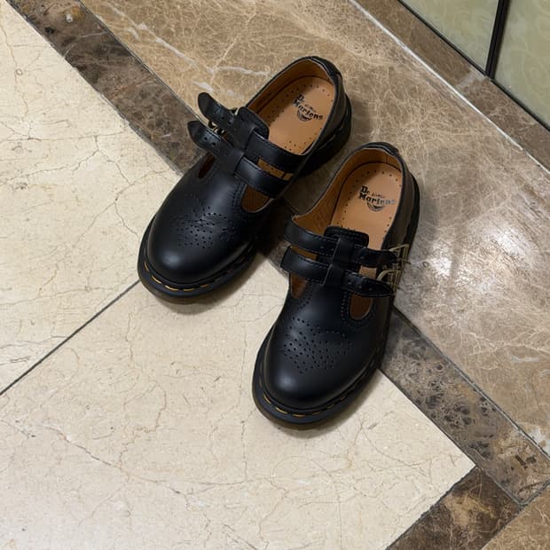 닥터마틴 스무스 레더 메리 제인 블랙