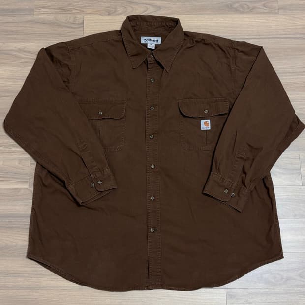 칼하트 셔츠 XL 브라운