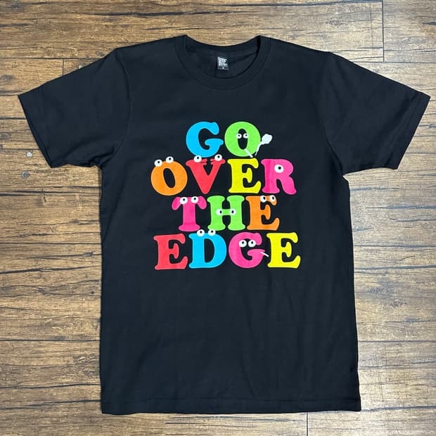 그라니프 graniph GO OVER THE EDGE 그래픽 반팔티 M