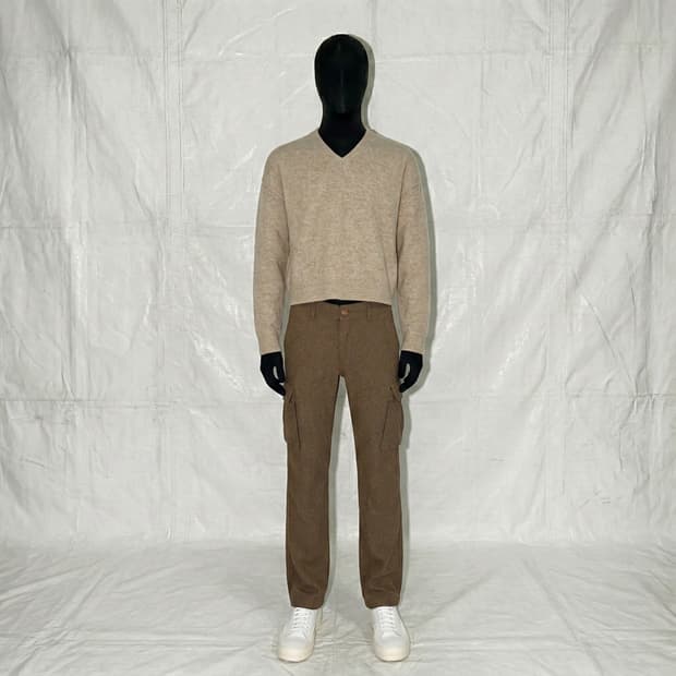 wooden doll cargo pants