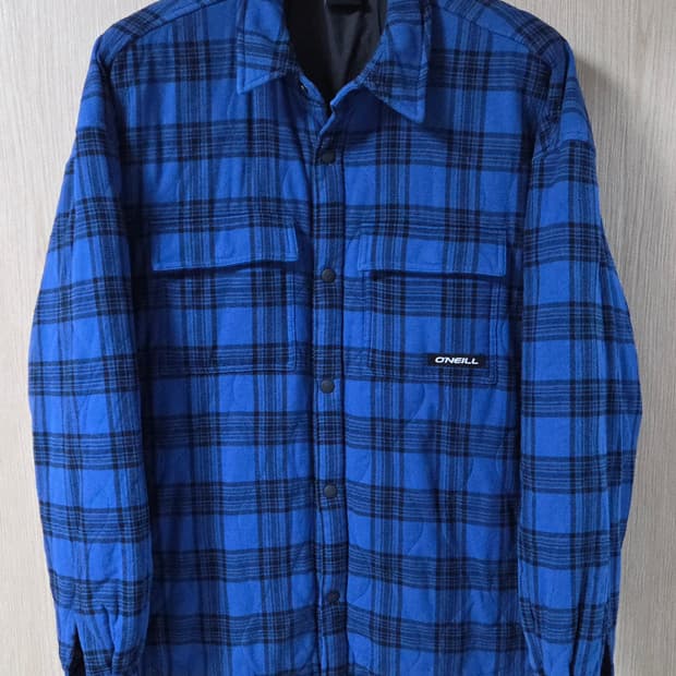 (착샷) 오닐 플란넬 신슐레이트 점퍼 Oneill