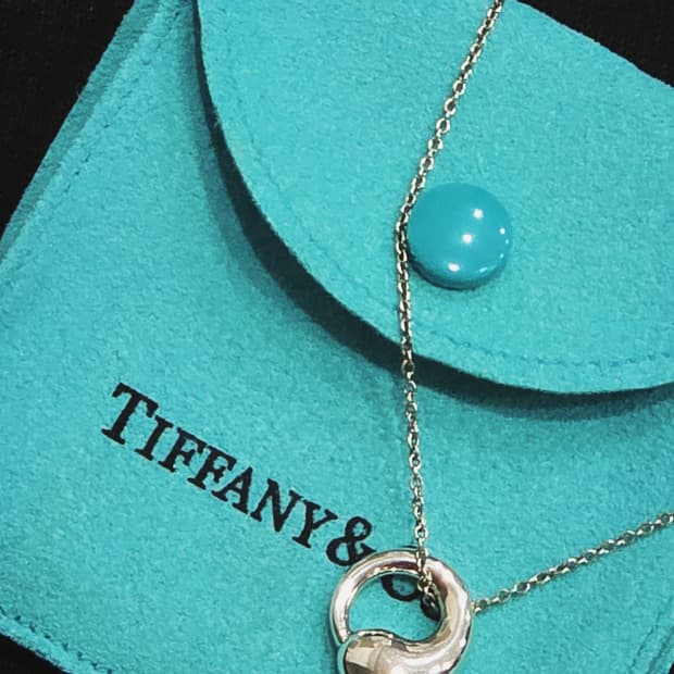 티파니앤코 이터널서클 실버 목걸이 