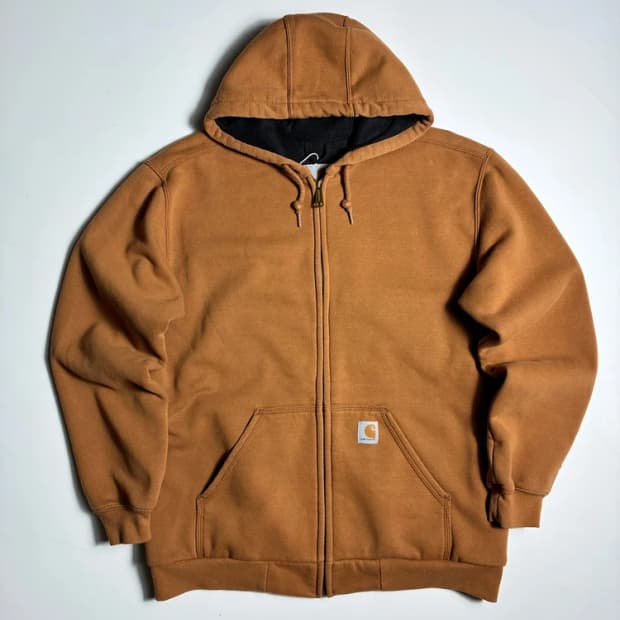 칼하트 레인디펜더 워크웨어 써멀 후드집업 R3342