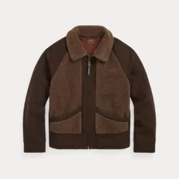 rrl 그리즐리 플리스 L 새상품