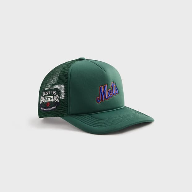 KITH & 47 포 더 뉴욕 메츠 트러커캡 그린
