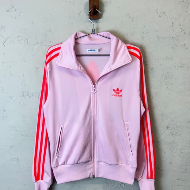아디다스 파이어버드 핑크 트랙탑 져지