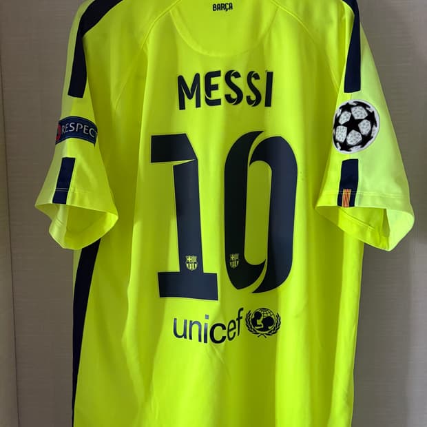 14-15 바르셀로나 써드 메시 유니폼 챔스 정품