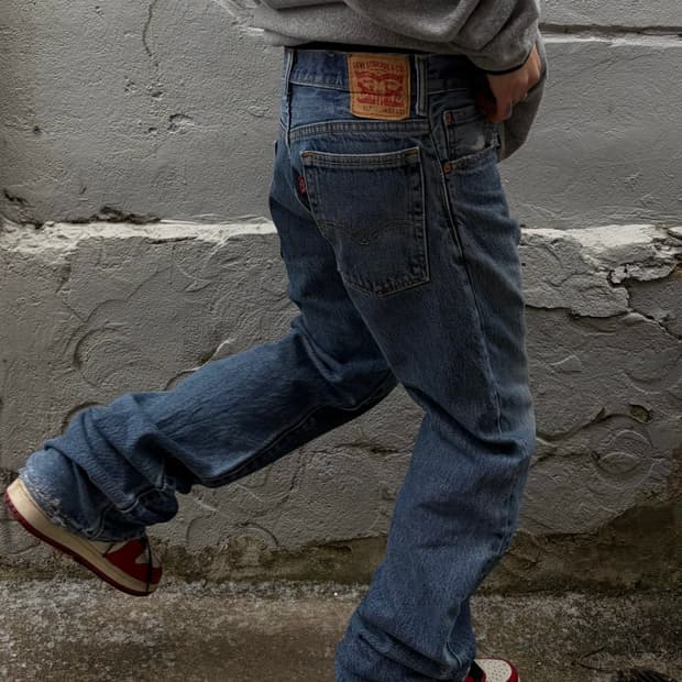 90s 🇺🇸 LEVIS 517 denim boots cut pants