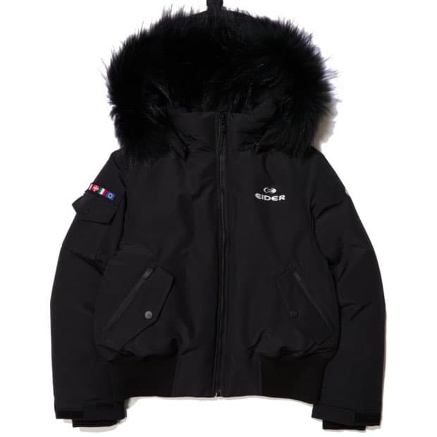 아이더 스투키 패딩 블랙 S