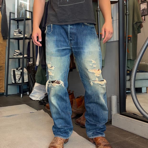 90’s FullCount lot 1101S Selvedge denim