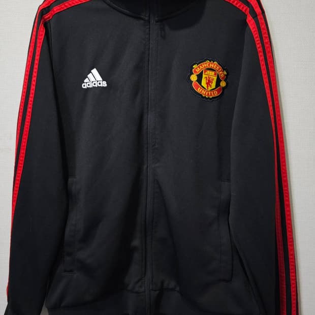 아디다스 맨유 유니폼 트랙탑 져지집업 95 / M