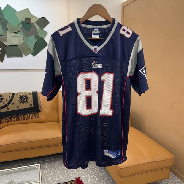 NFL 뉴잉글랜드 럭비 유니폼 져지 반팔티 100 C04881 