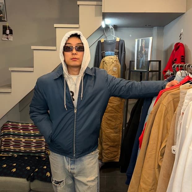 80‘s American shearing material jacket