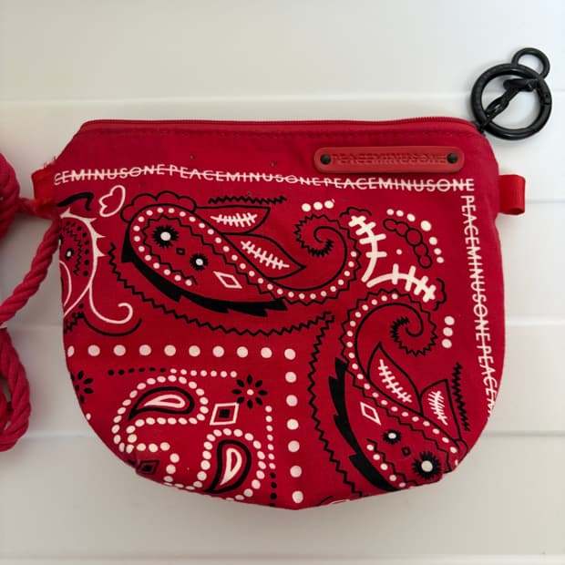 [한정판] 지디 피마원 파우치 레드