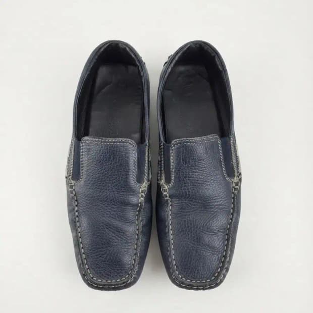 TOD'S 남성 로퍼 네이비 9사이즈