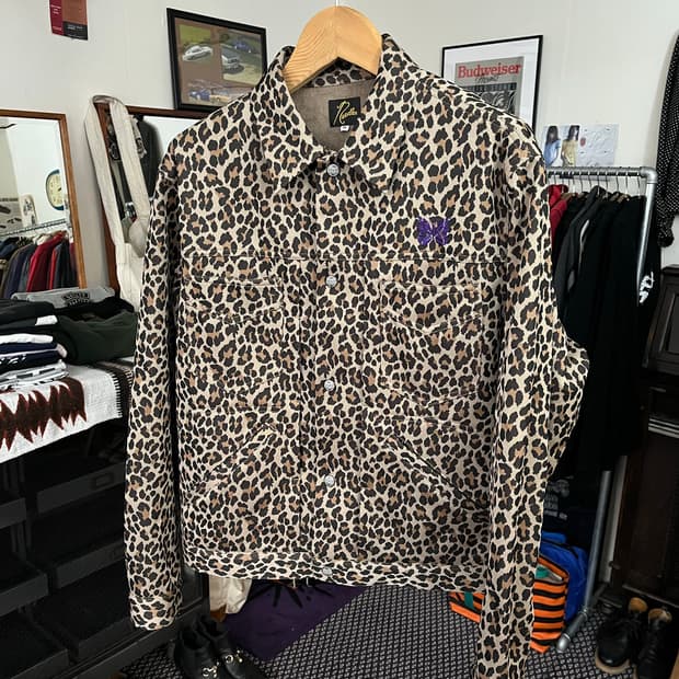 니들스 레오파드 자켓