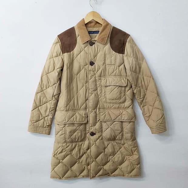 랄프로렌 다운 퀼팅 롱 패딩