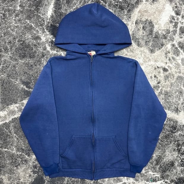 🇺🇸70년대 러셀 애슬래틱 후드집업 M