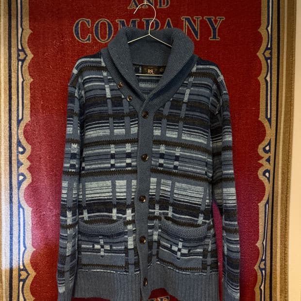 RRL 숄카라 가디건 XL 