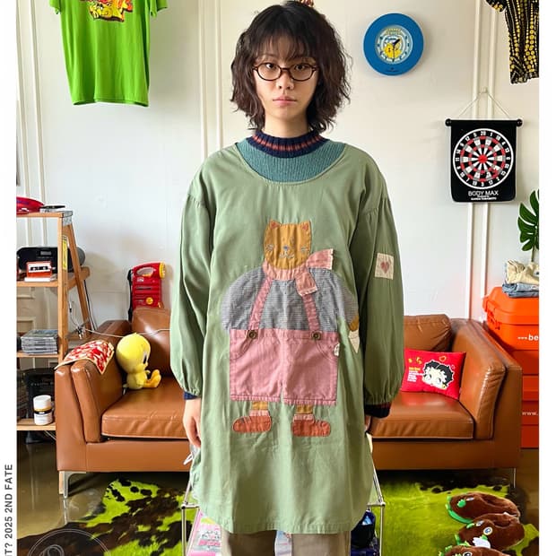 ~1990s JPN Vintage Patch-Work Apron
