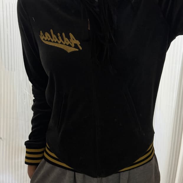 아디다스 벨벳 져지 집업 95