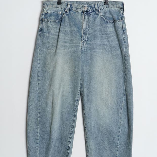  G U Barrelleg Denim Pant (34)