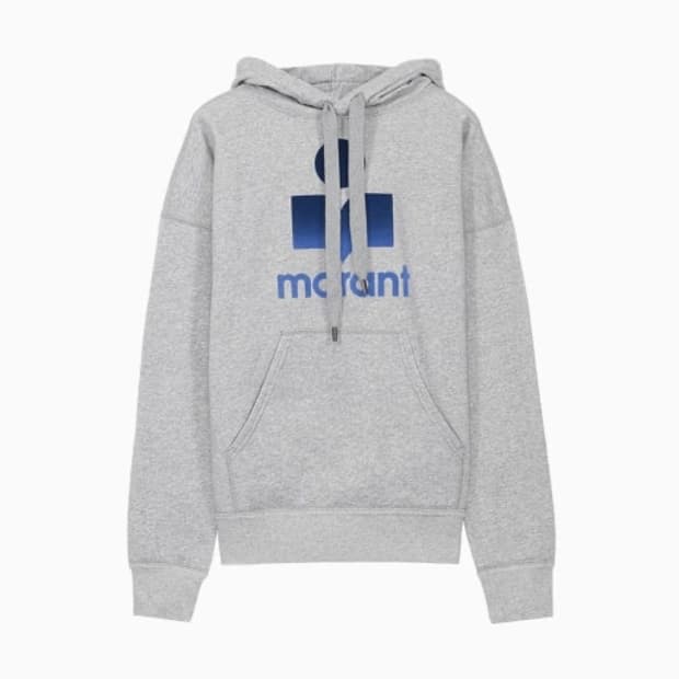 이자벨마랑 만셀 그레이 여성 기모 후드티