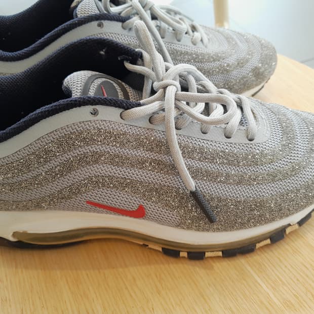 나이키 x 스와로브스키 에어맥스 97 LX '실버 불렛