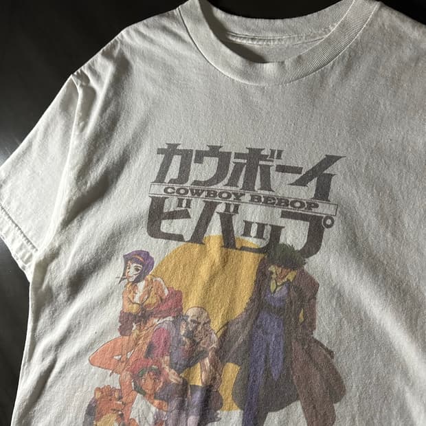 00s 빈티지카우보이비밥 애니메이션 티셔츠