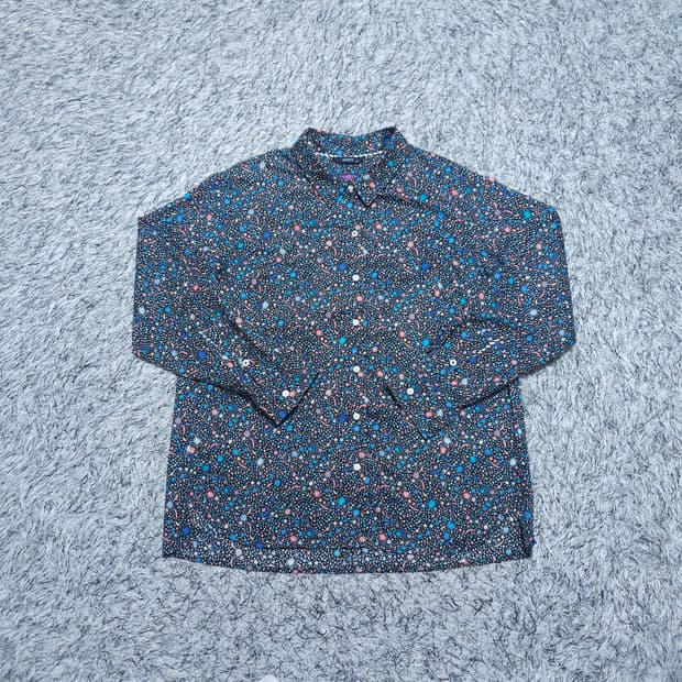 헤지스레이디스)90 여자 리버티 패턴셔츠남방 / 왕눈이샵