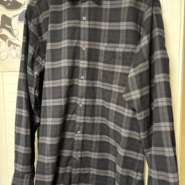 무인양품 플란넬 셔츠(xl)