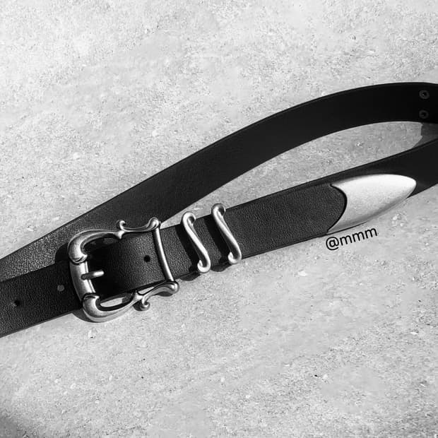 [Unisex] 락시크 에스닉 웨스턴 벨트